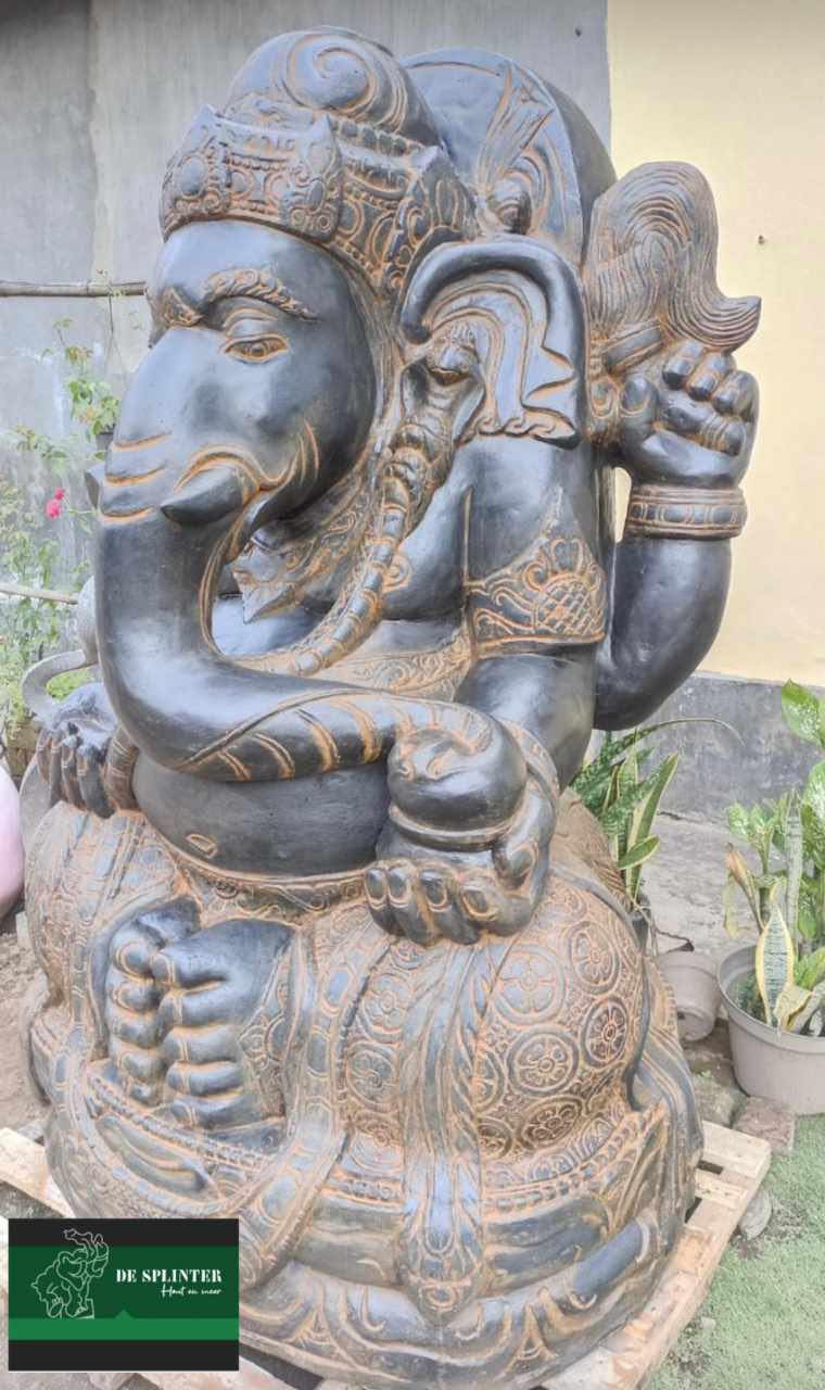 Bali beeld, Ganesh Cement cast L:25 W:25 H:45